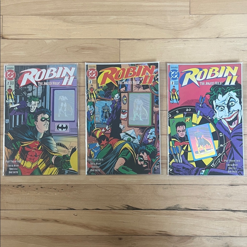 Vintage Robin II - The Jokers Wild! Comic Book Set